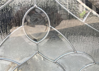 De vlotter maakte Decoratief Comité Glas voor Architecturale Deur Vlakke Rand aan