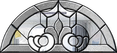 Deur/Venster Decoratief Gevormd Glas, Messing/Nikkel/Comités van het Patina de Decoratieve Glas