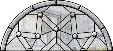 Het vlakke Glas van de Diverse Vorm Decoratieve Keukenkast met Zwart Chrome