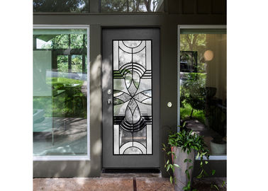 Het natuurlijke Lichte Elegante van het de Douane Decoratieve Glas van de Ingangsdeur Art. van de de Vensters Eenvoudige Verspreiding