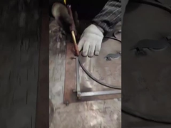 Erosiebestendige / brandwerende gietijzeren glazen vierkante stalen deuren