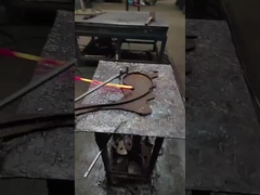 Holle ijzeren en glazen deuren Dubbel isolerend glas Speciale potvorm Polysulfide