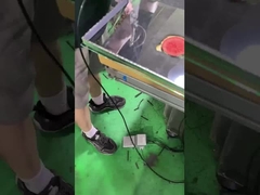 Zuurgeëtst hol glas met blinds Dikte 25-30 mm Aluminium blinds