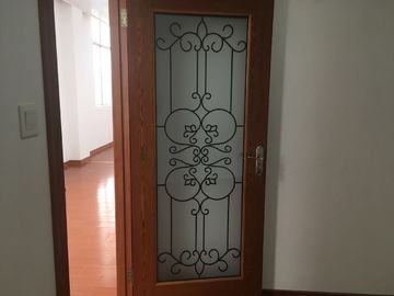 Ovale de Ingangsdeuren van het Ijzerglas, Antiseptische Smeedijzerdeuren met Glas