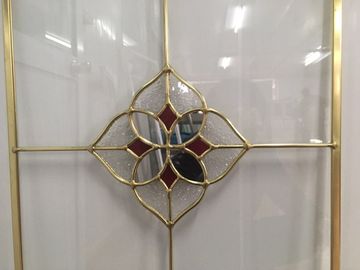 Geharde Decoratieve Glascomités voor Kabinetten, Artistiek Berijpt Kabinetsglas