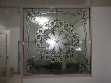 Glazen venster van de thermische Isolatie het Decoratieve Badkamers 1.6-3 Cm-Dikte