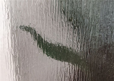 Beëindigt het regen Gevormde Glas voor Deurenvenster, Artistiek Ondoorzichtig Gevormd Glas Ruw malen het Blok van het randglas